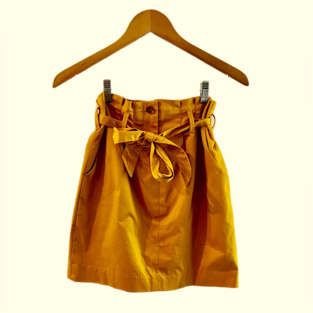 Banana republic Mustard yellow  skirt